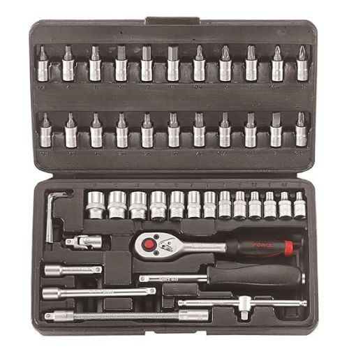 Force 46 Pcs 1/4" Socket Set